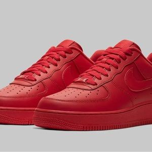 Nike Air Force One University Red